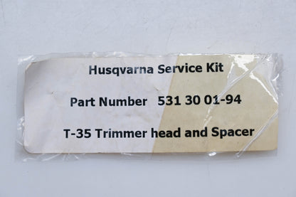 New OEM Husqvarna 531 30 01-94 T-35 String Trimmer Head Kit NOS