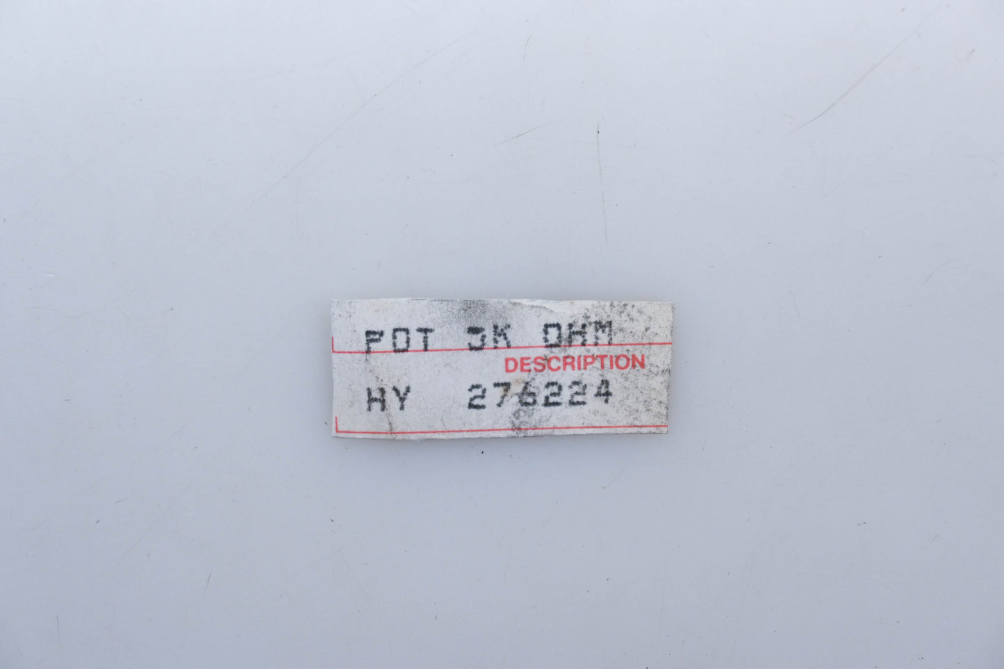 Hyster 276224, HY276224, 4852112 Potentiometer Kit NOS