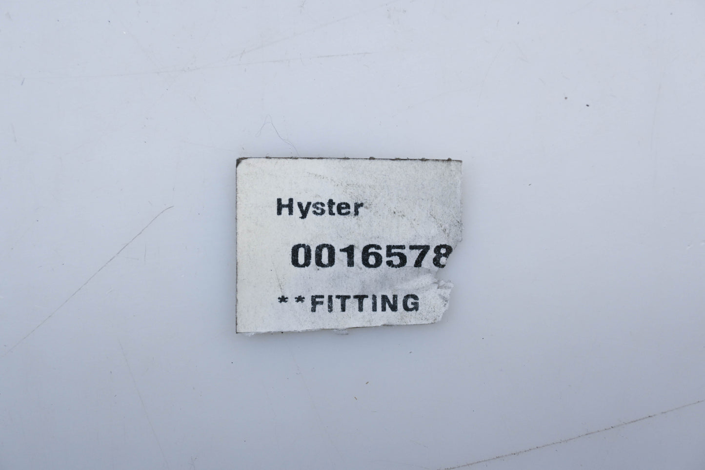 Hyster 0016578, 16578 Tee Fitting NOS
