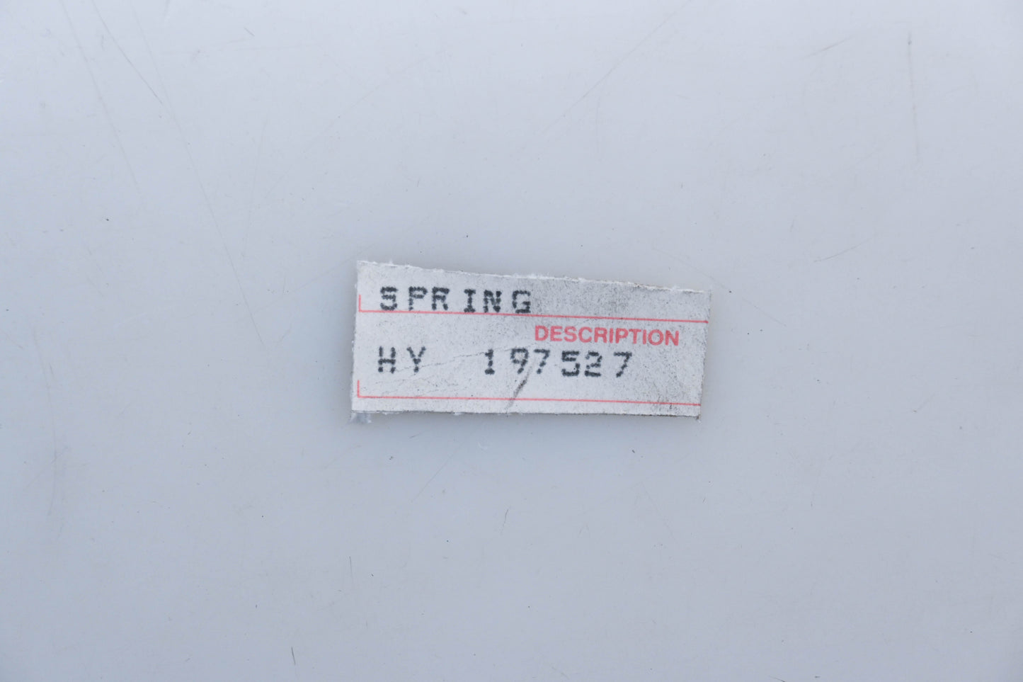 Hyster 197527, HY197527 Return Spring NOS