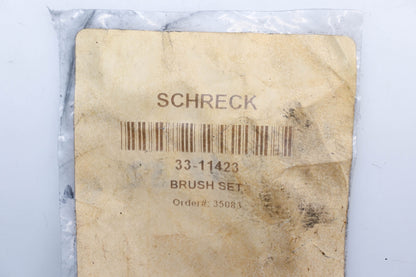 SCHRECK 33-11423, MBD-1512 Brush Kit NOS