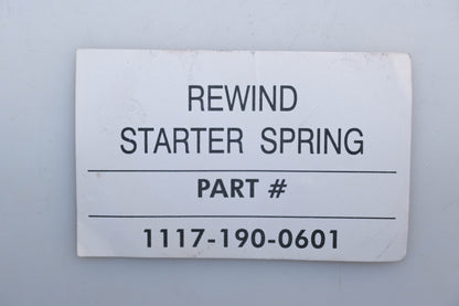 Aftermarket 1117-190-0601 Starter Rewind Spring NOS