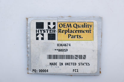 Hyster 0364674, T300, 36A291746ACP02 Brush Assembly NOS