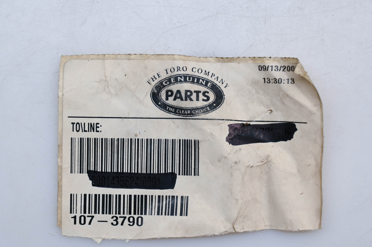Toro 107-3790 Traction Cable NOS