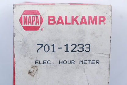 Napa 701-1233, 7011233 Hobbs Electric Hour Meter Kit NOS