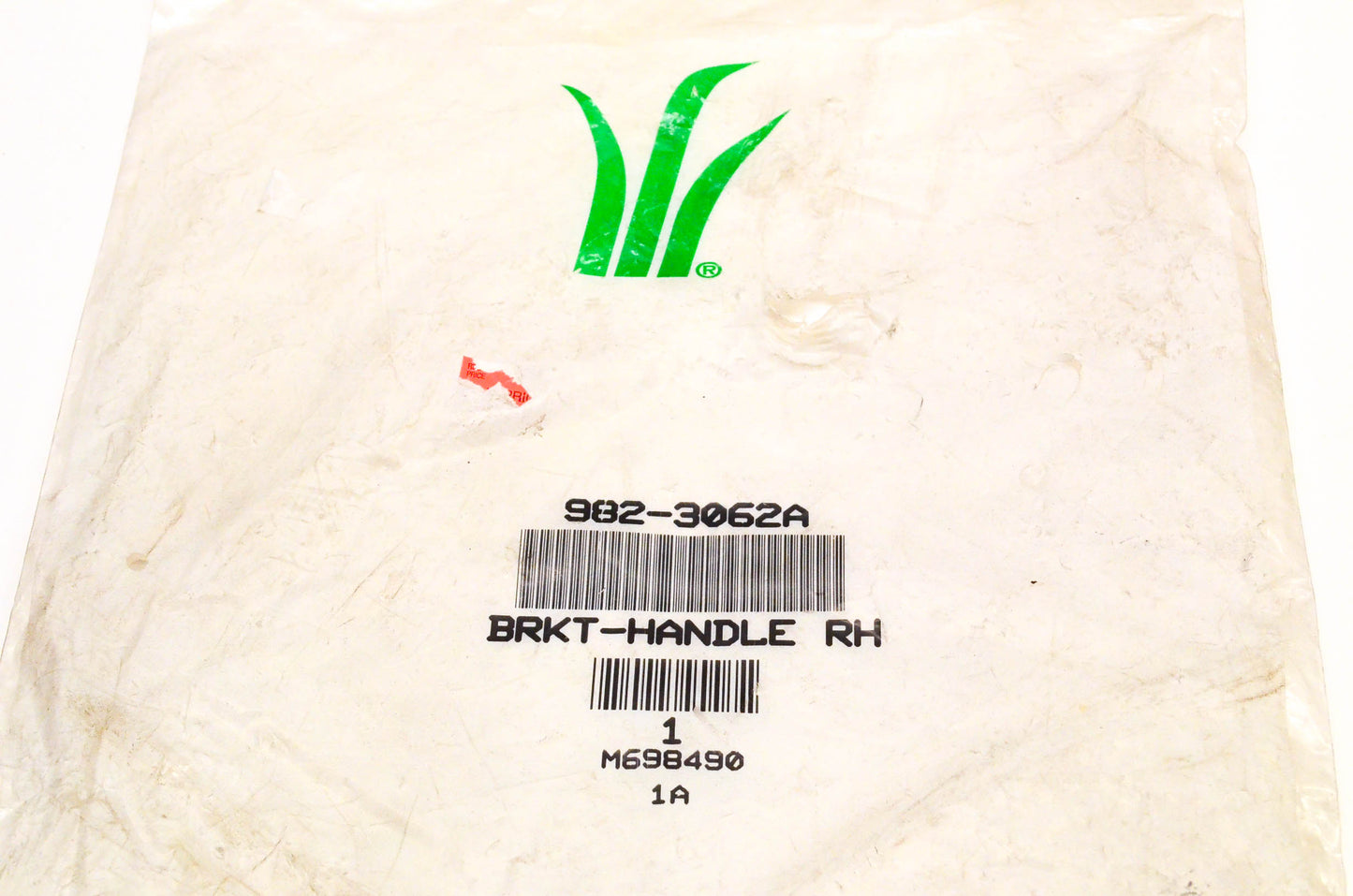 MTD 982-3062A Handle Bracket Right Hand NOS