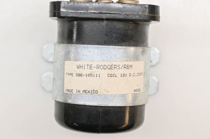 White-Rodgers 586-105111 12V DC Solenoid Assembly NOS