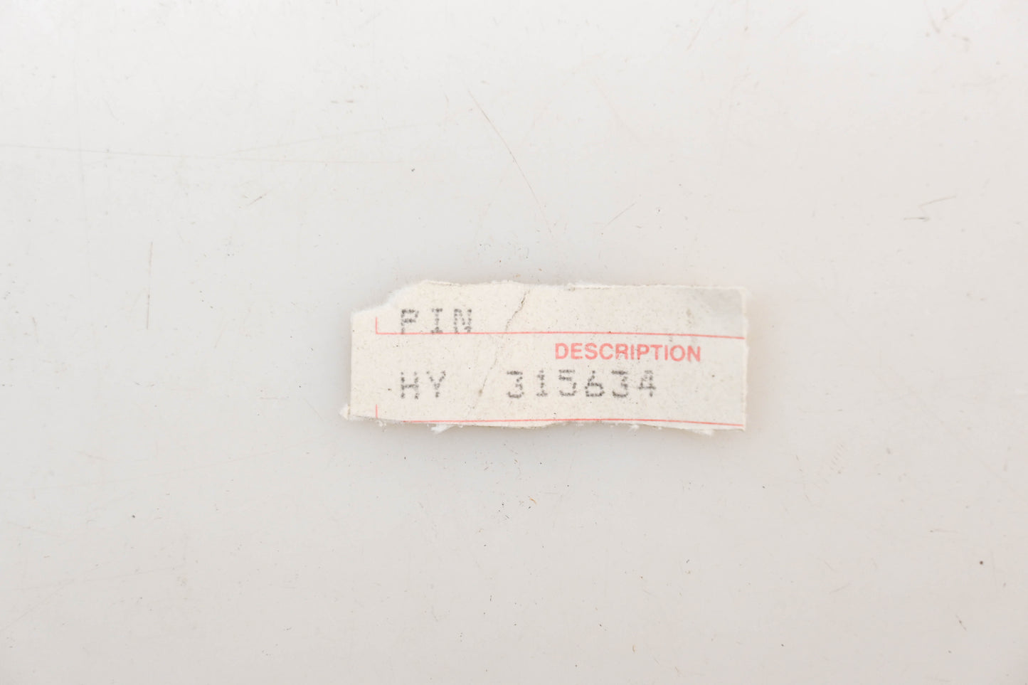 Hyster 315634, HY315634 Chain Anchor Pin NOS