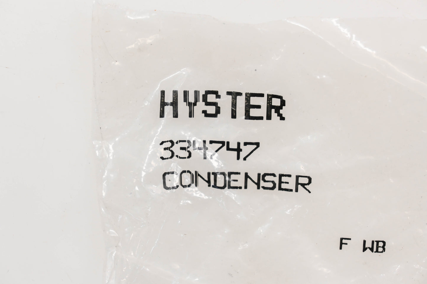 Hyster 334747 Ignition Condenser Kit NOS