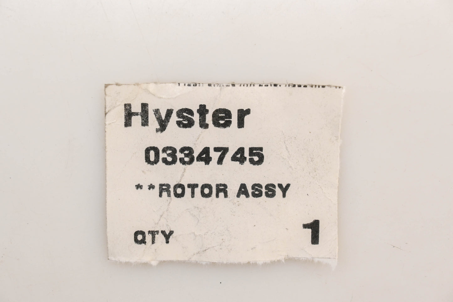 Hyster 0334745, 334745 Distributor Rotor NOS