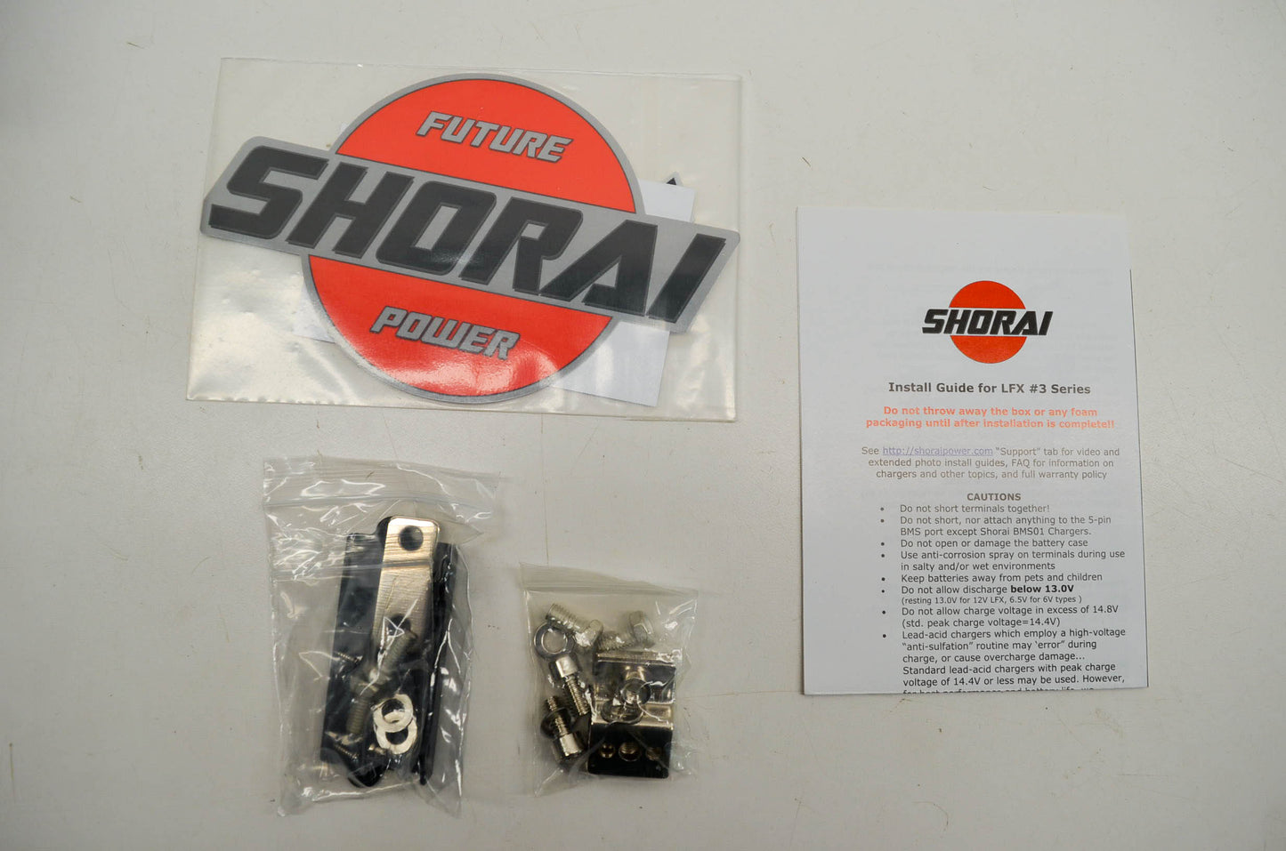 Shorai LFX24L3-BS12, 423815 Starter Battery NOS