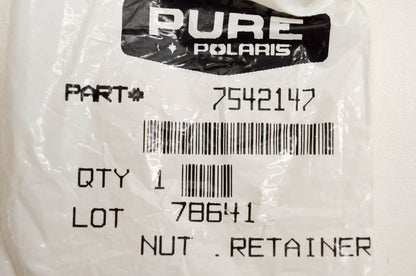 New OEM Polaris 7542147 Retainer Nut NOS