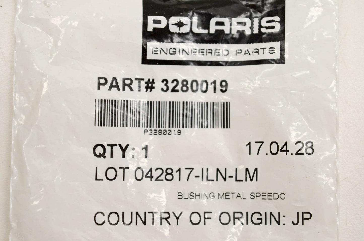 New OEM Polaris 3280019 Bushing Metal Speedo NOS