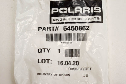 New OEM Polaris 5450862 Throttle Cover NOS