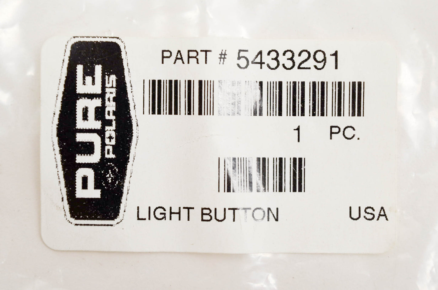 New OEM Polaris 5433291 Light Button NOS