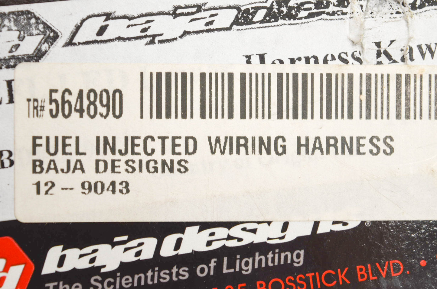 Baja Designs 564890 Fuel Injected Wiring Harness NOS