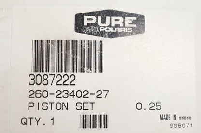 New OEM Polaris 3087222 Piston Set .25 NOS