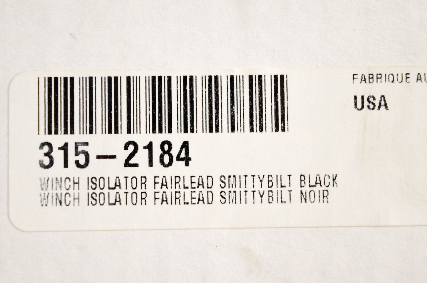 Daystar 315-2184 Winch Isolator Fairlead NOS