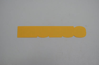 New OEM Suzuki 68111-19B00-7ZP Emblem Front Fender NOS