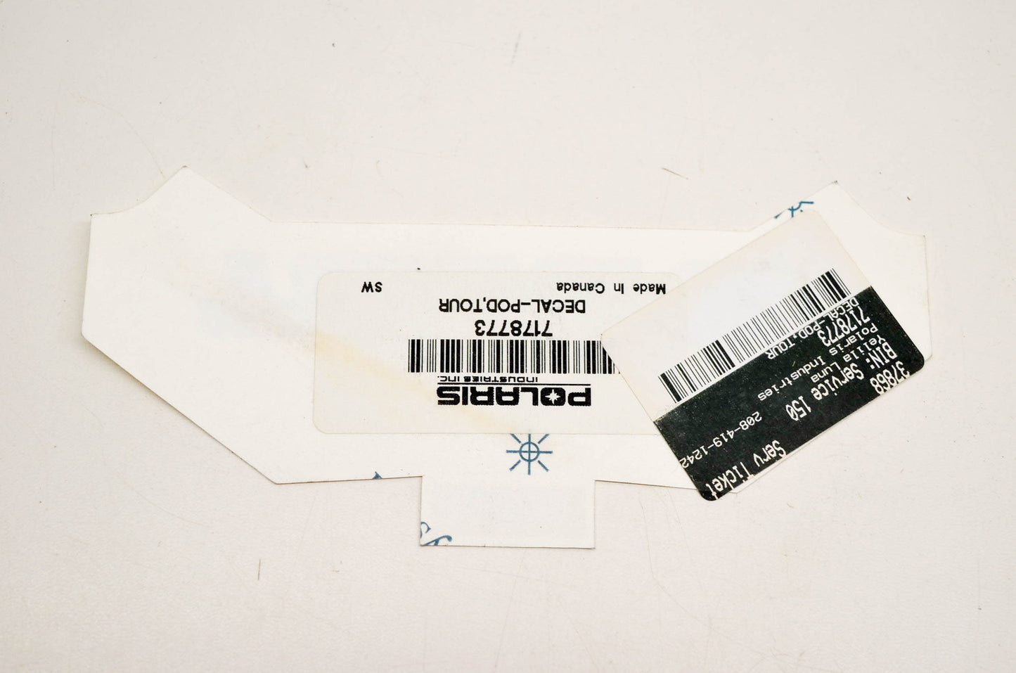 New OEM Polaris 7178773 Decal Pod Tour NOS