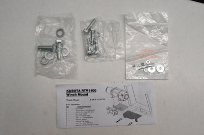 KFI 100750, 10-0750 Winch Mount Kit NOS