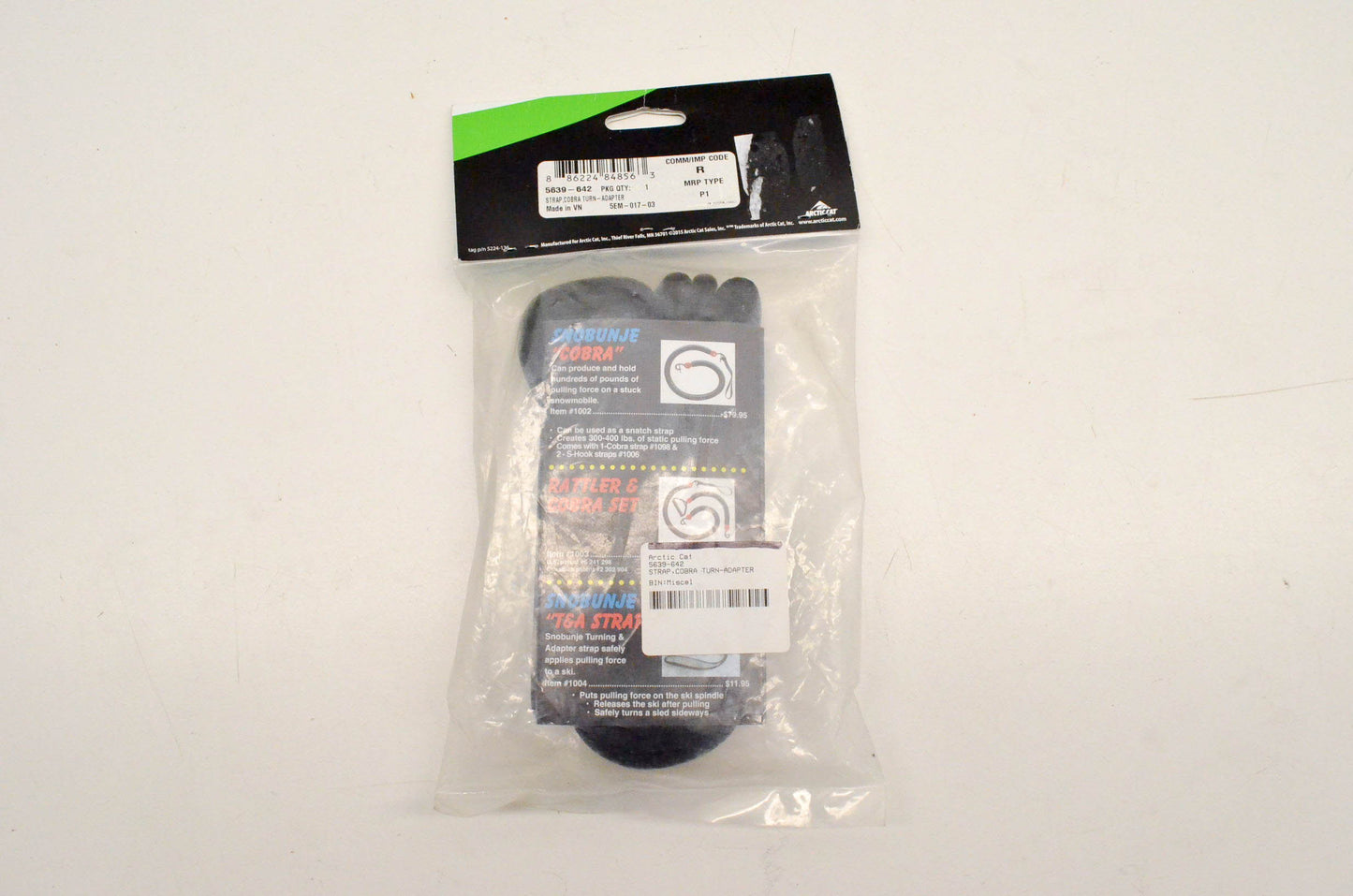 New OEM Arctic Cat 5639-642 Cobra Turn Adapter Strap NOS