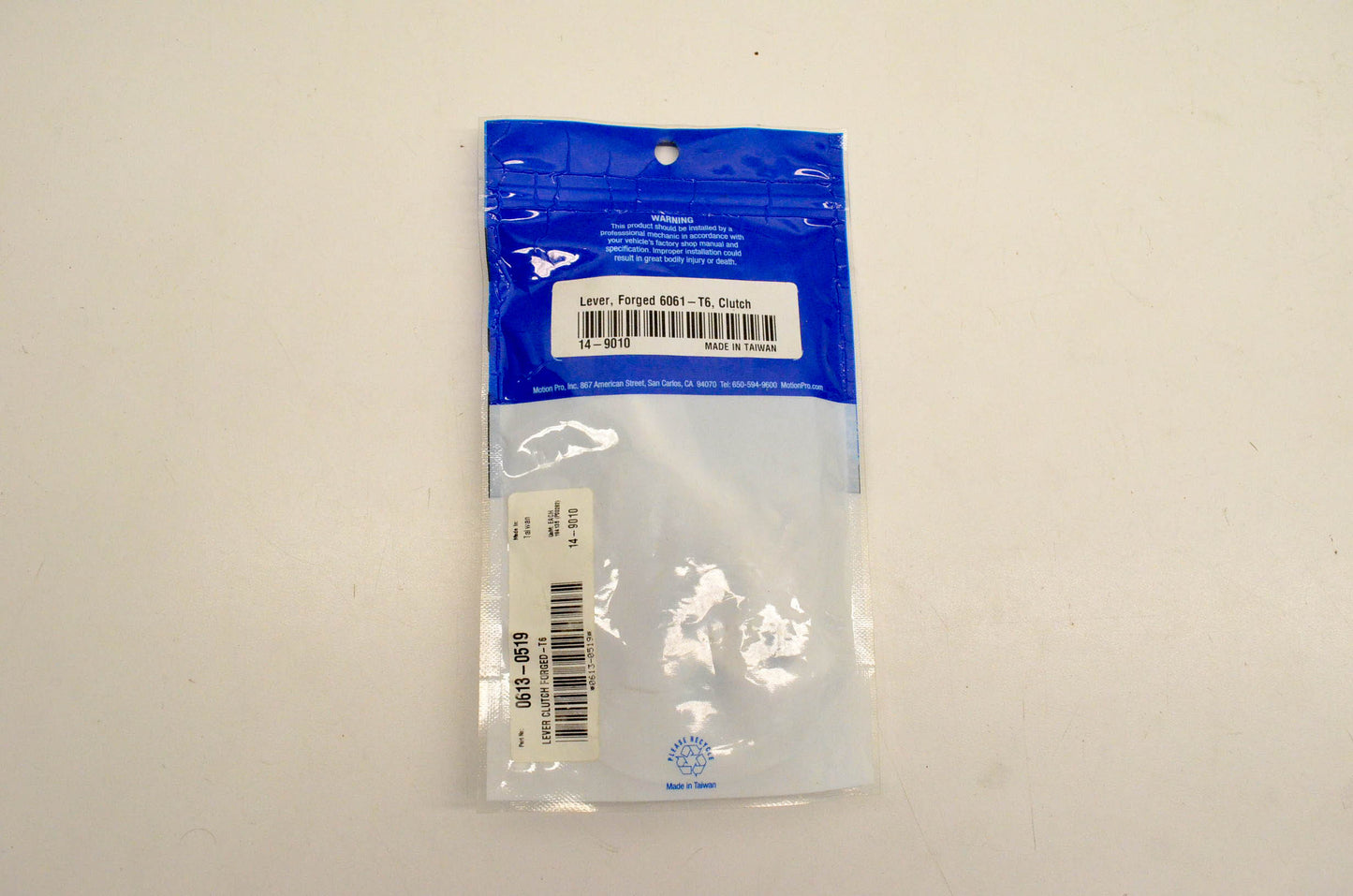 Motion Pro 0613-0519, 14-9010 Lever Forged 6061-T6 Clutch NOS