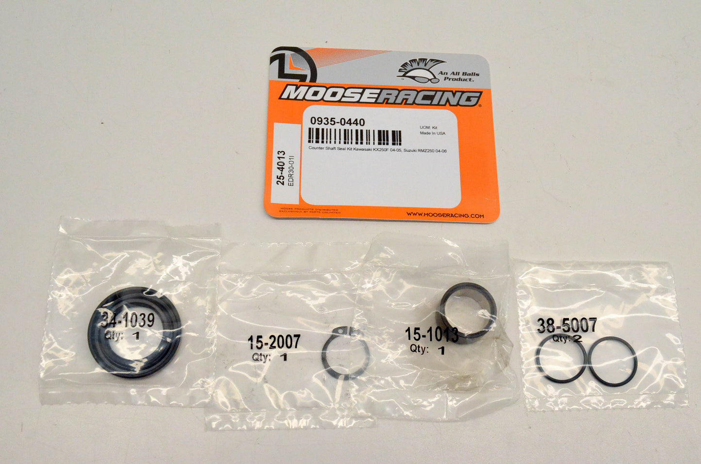 Moose Racing 0935-0440, 25-4013 Counter Shaft Seal Kit NOS