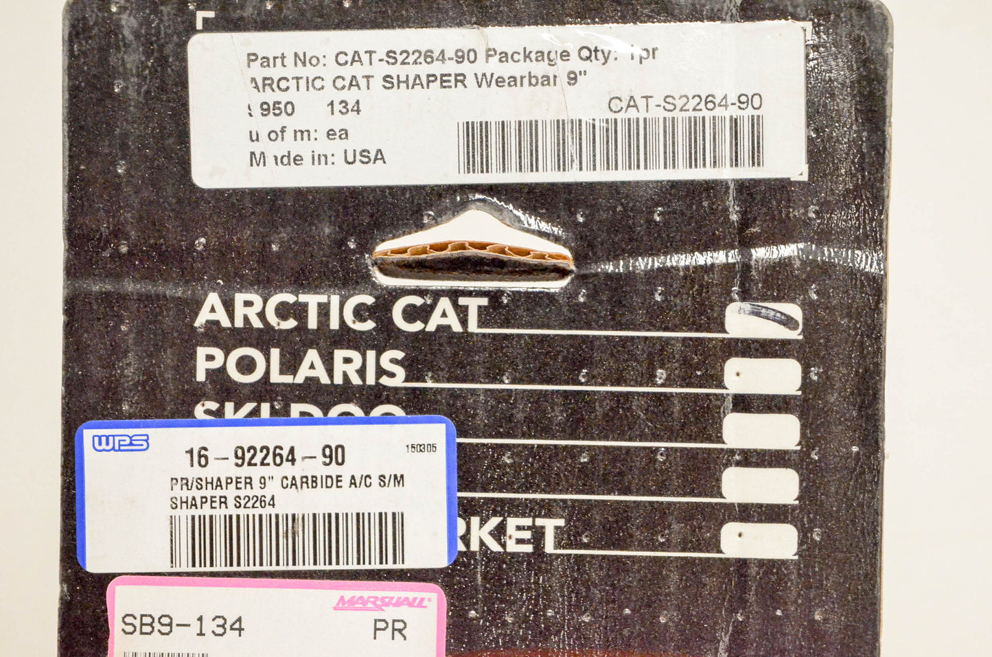 Studboy CAT-S2264-90, SB9-134, 16-92264-90 PR/Shaper 9" Carbide A/C S/M Shaper S2264 NOS
