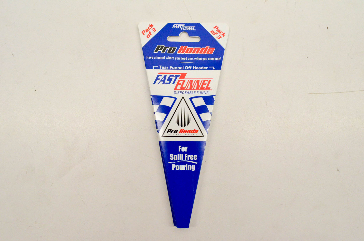 New OEM Honda 08C25-FST-000 Pro Honda Fast Funnel 3 Pack NOS