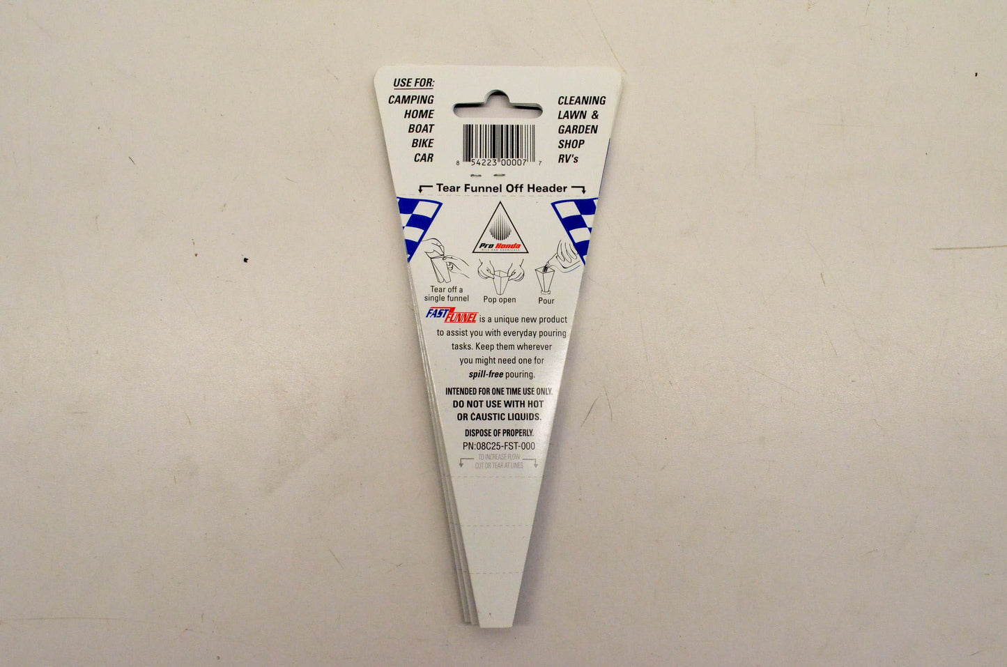 New OEM Honda 08C25-FST-000 Pro Honda Fast Funnel 3 Pack NOS