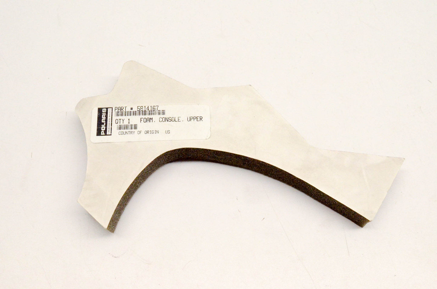 New OEM Polaris 5814167 Foam Console Upper NOS
