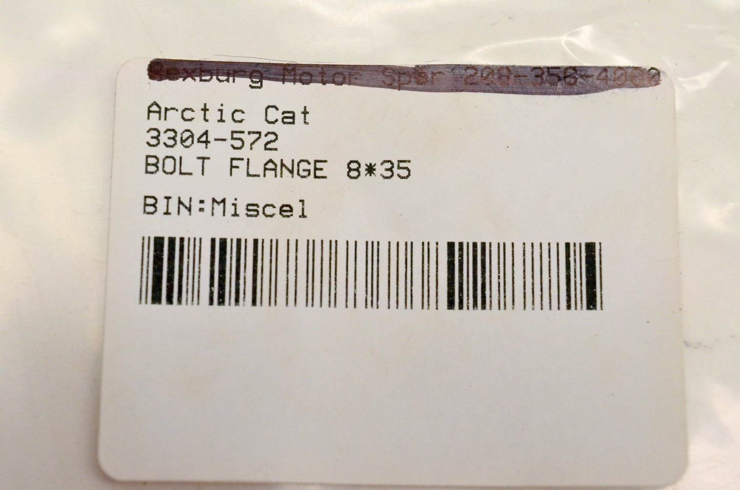 New OEM Arctic Cat 3304-572 Bolt Flange 8*35 NOS