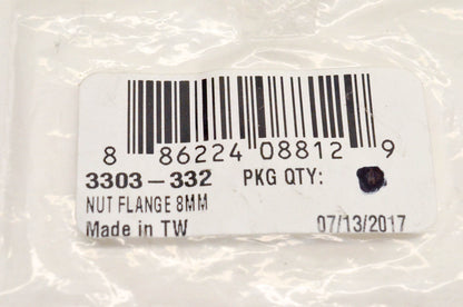 New OEM Arctic Cat 3303-332 Nut Flange 8mm NOS