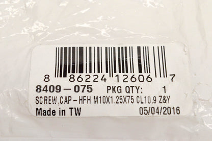 New OEM Arctic Cat 8409-075 Screw Cap HFN M10x1.25x75 CL 10.9 Z&Y NOS