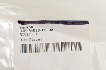 New OEM Yamaha 8JP-RA513-00-00 Rivet NOS