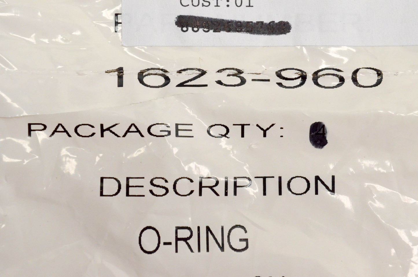New OEM Arctic Cat 1623-960 O Ring NOS
