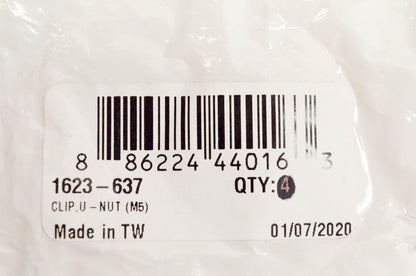 New OEM Arctic Cat 1623-637 Clip U Nut M5 NOS QTY 2