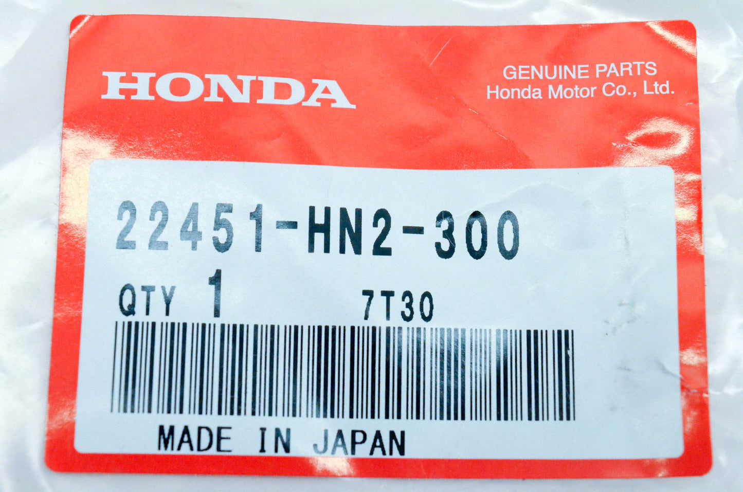 New OEM Honda 22451-HN2-300 Clutch Drive Spring NOS