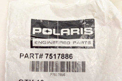New OEM Polaris 7517886 Screw HXFLGHD M6x12 NOS