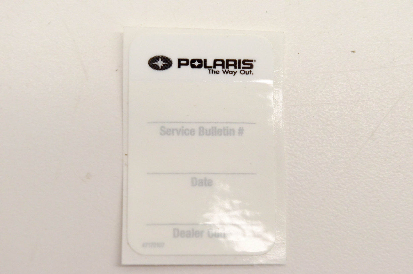 New OEM Polaris 7170107 Service Bulletin Competion Decal Qty 13 NOS