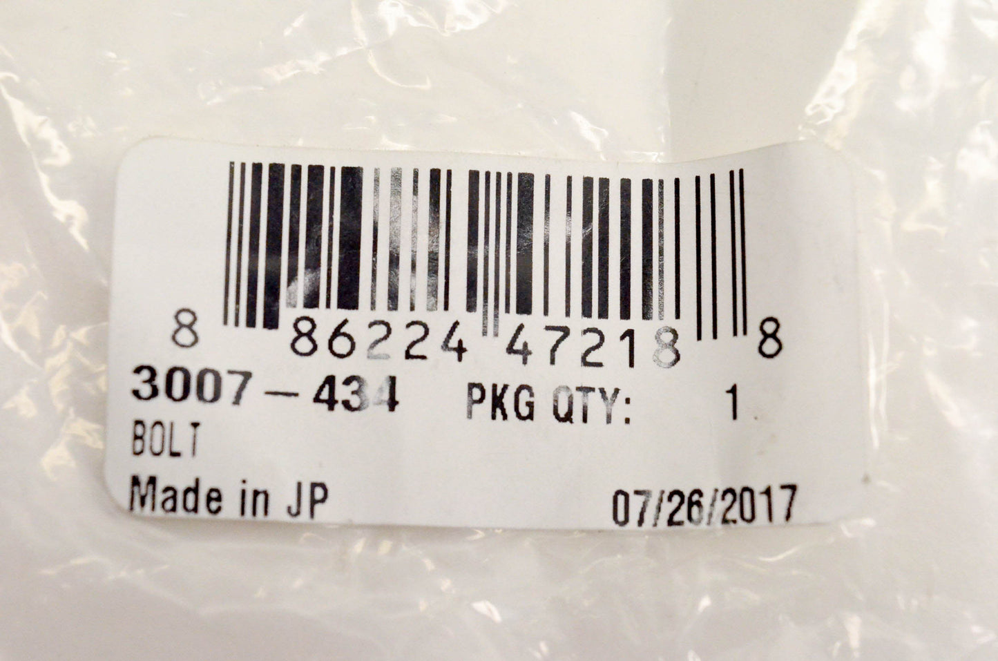 New OEM Arctic Cat 3007-434 Bolt NOS