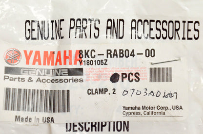 New OEM Yamaha 8KC-RAB04-00-00 Clip Hose NOS
