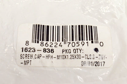 New OEM Arctic Cat 1623-836 Screw Cap HFH M10x1.25x30 CL8.8 Z&Y MPT NOS