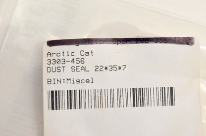 New OEM Arctic Cat 3303-456 Dust Seal 22*35*7 NOS