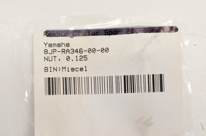 New OEM Yamaha 8JP-RA346-00-00 Nut 0.125 NOS