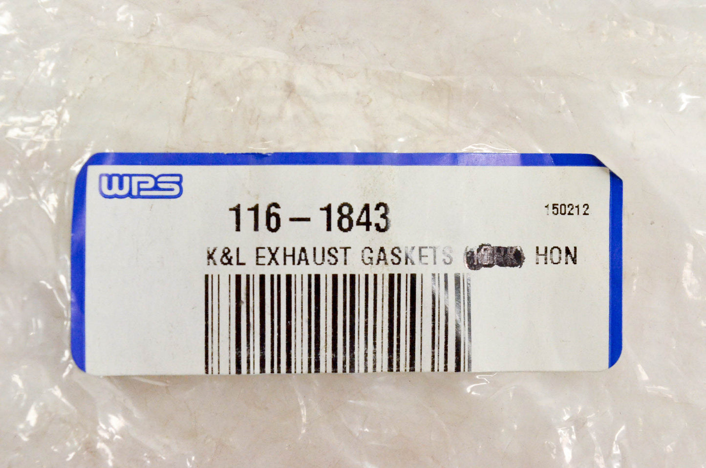 K&L 116-1843 Exhaust Gasket NOS