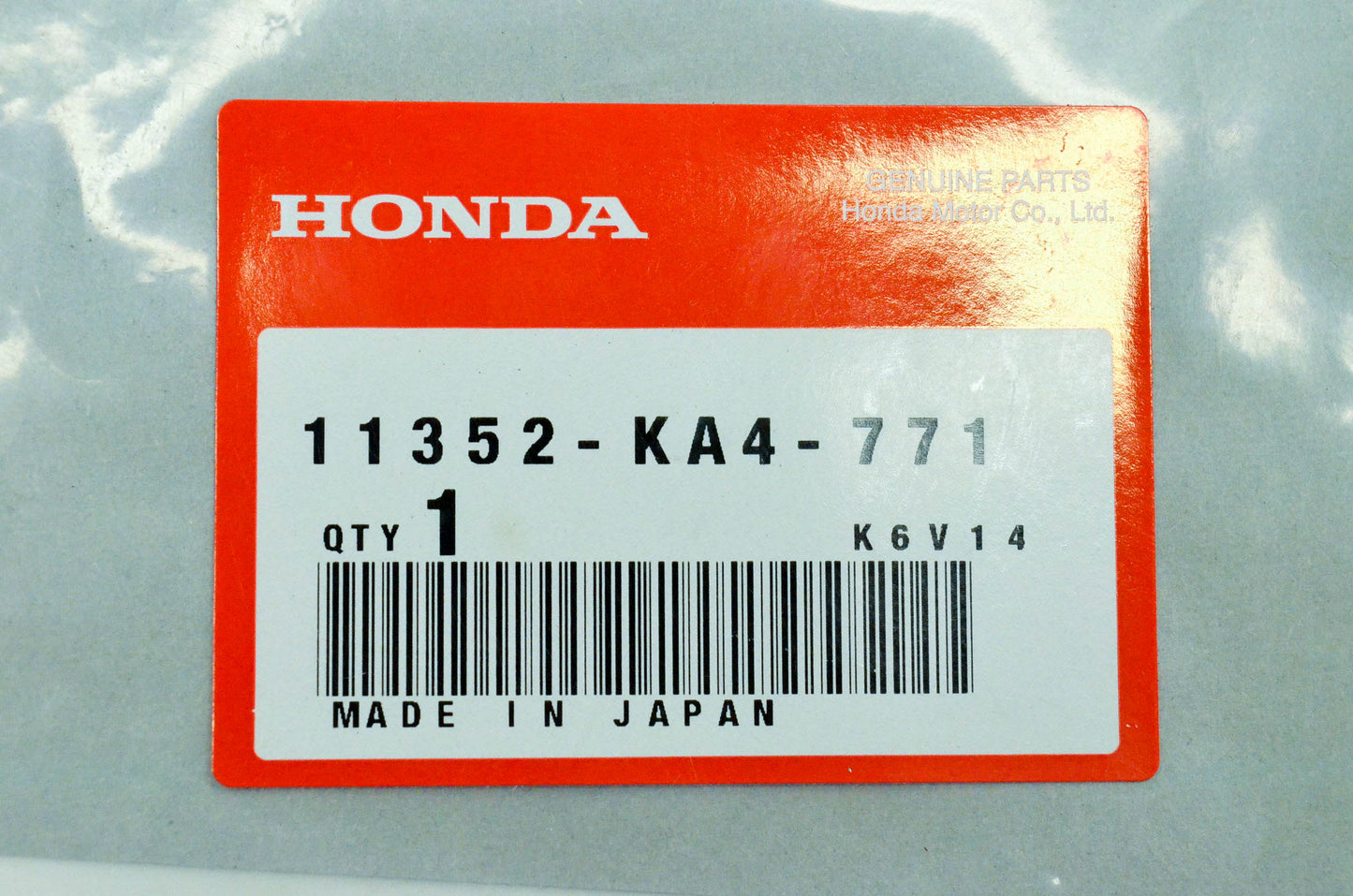 New OEM Honda 11352-KA4-771 Gasket L Cover NOS