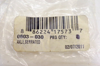 New OEM Arctic Cat 0603-030 Axle Serrated NOS