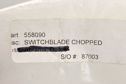 National Cycle 55-8090, 559090 Windshield Switchblade Chopped NOS